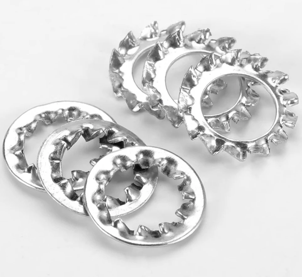 Internal Tooth Lock Washer Teeth Serrated Lock Washer Internal Teeth Serrated Lock Washer External Teeth For Assembly