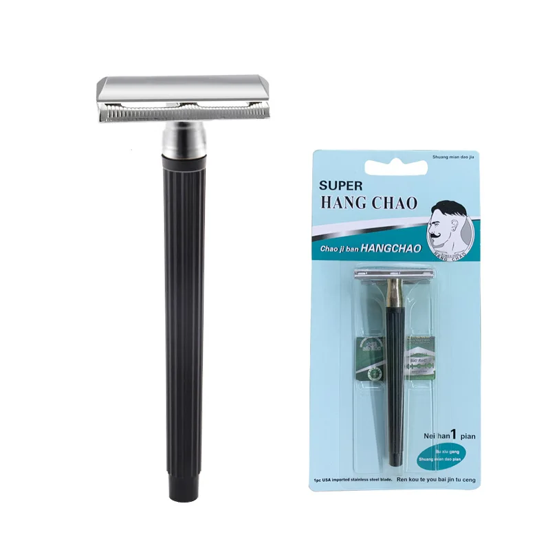 Chinese factory nawiat retro series safety razor black custom safety razor