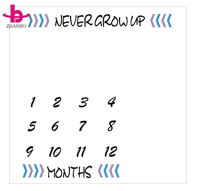 Top 100 Sellers Baby Milestone Blanket Newborn Photography Background Prop For Beautiful Baby Photos