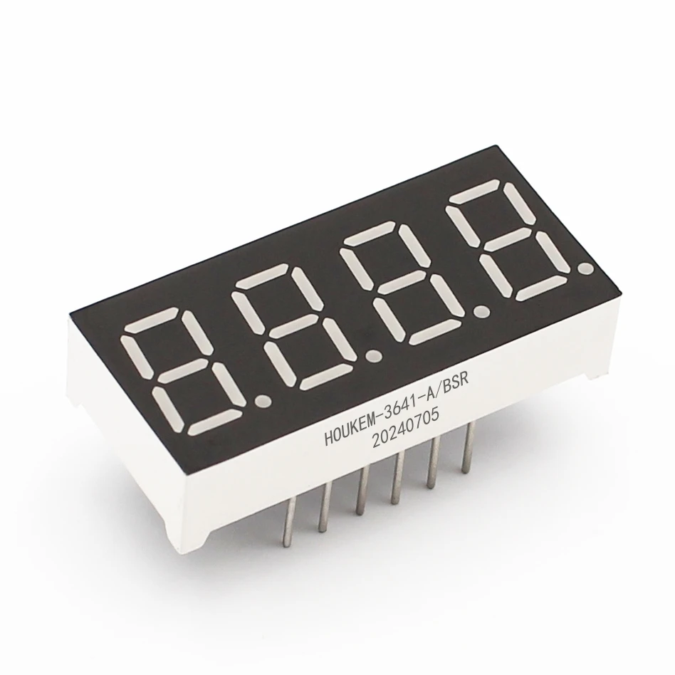 High quality 0.36 inch 4 digit 3461AS Multiplexed led 7 Segment seven segment 4 digital displays