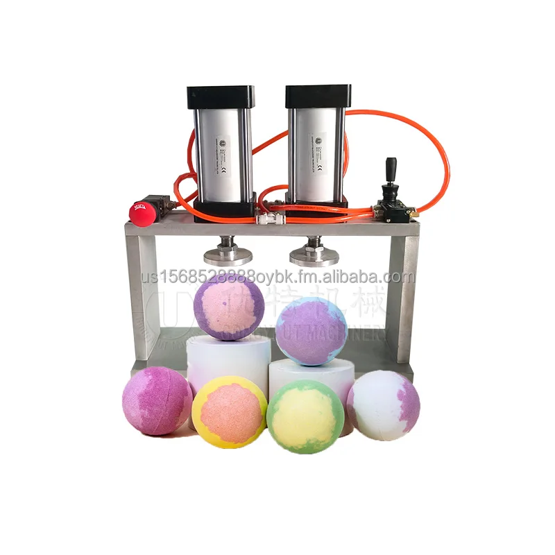 Automatic bath salts press machine hydraulic bath bomb balls press machine for hot sale 2024