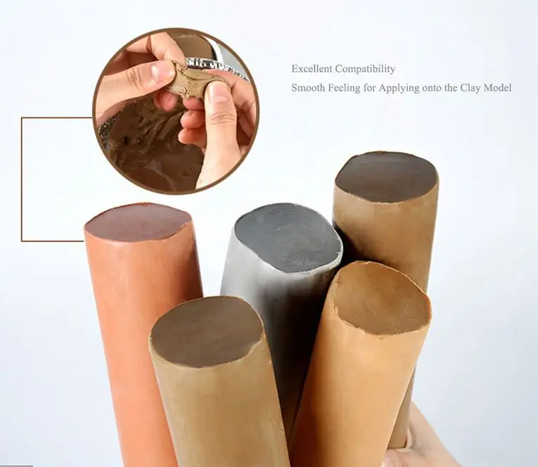 Medium Oil Based Sulfur Free Sculpting Clay for auto modeling cars design industrial clay