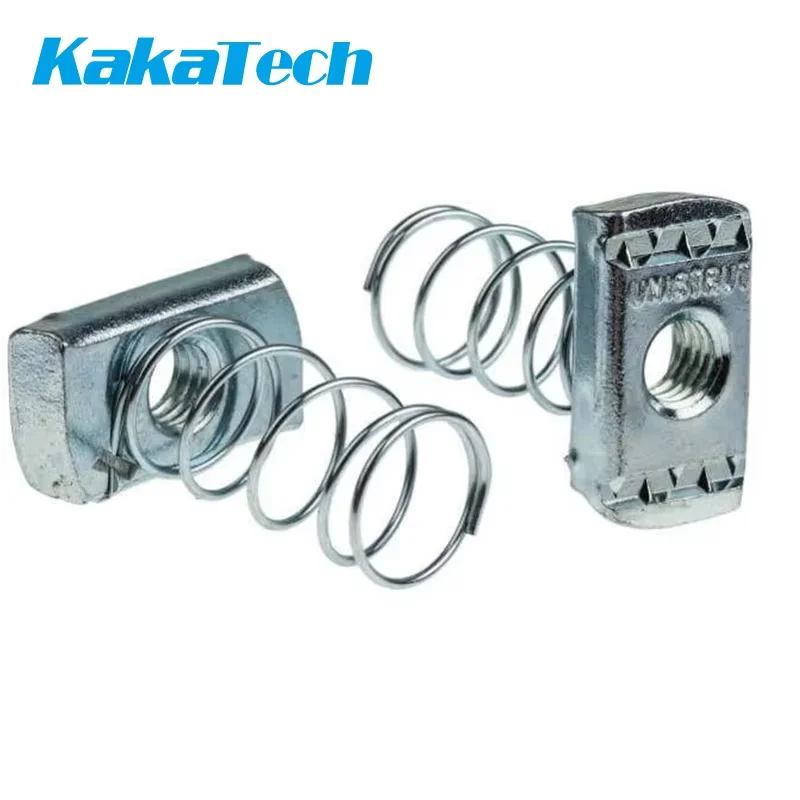 New Arrival M8 M10 M12 Unistrut Nut with Spring