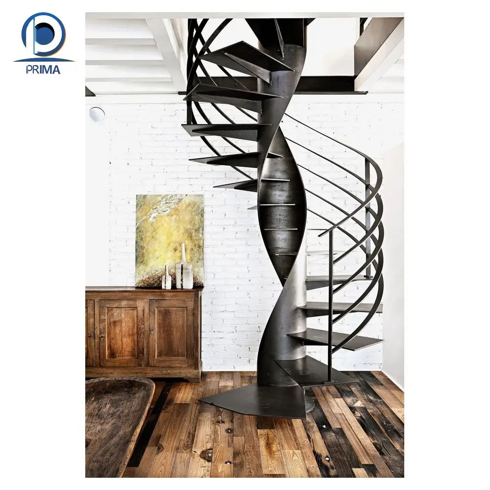 Восточный деревенский Загородный коттедж-деревянная акцентная лестница ручной работы-вечная Классическая