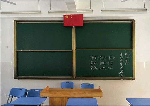 Swing Leaf Aluminum Alloy Border Customizable Whiteboard Extra Large Dry Erase Board Magnetic Writing Horizontal School Board