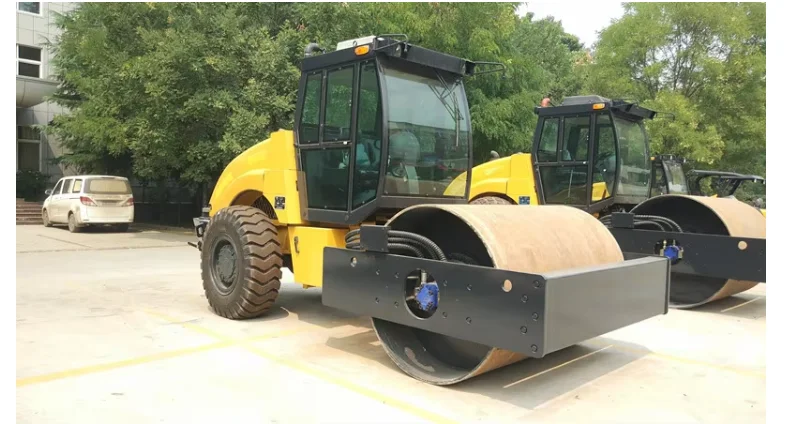 Construction machinery 12 ton single drum vibratory road roller LTS212H