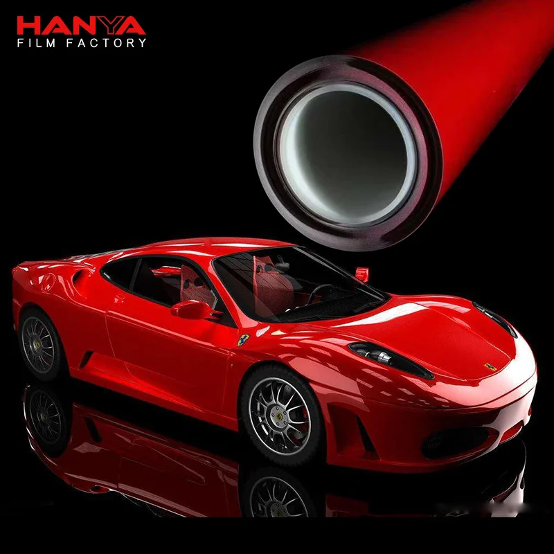 Red TPU TPH PPF 8 year warranty high quality paint production film