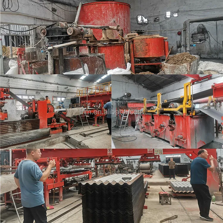 Automatic concrete roof floor tile making machine/asbestos tile machine