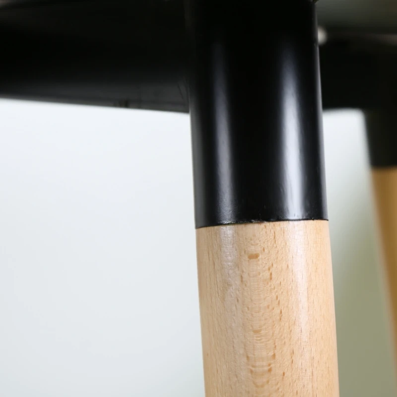 Fashion Simple Wholesale MDF Dining Table Round Table Wedding Table With Wooden Legs