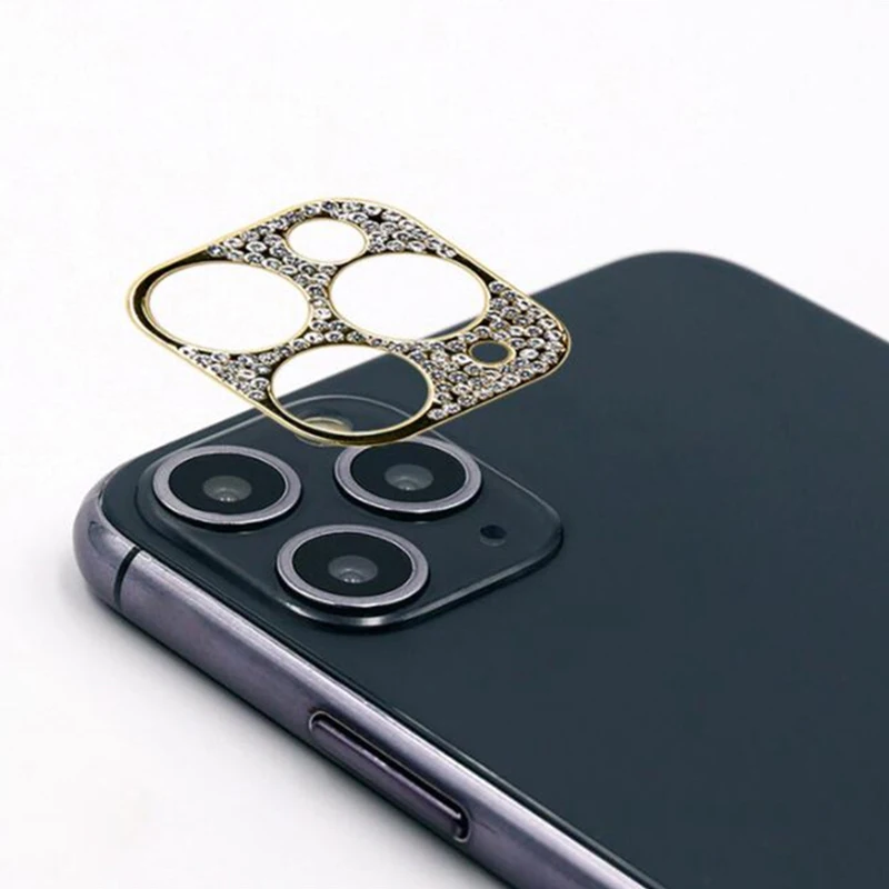 Алмазная Защита объектива камеры для iPhone 12 Pro Max защита