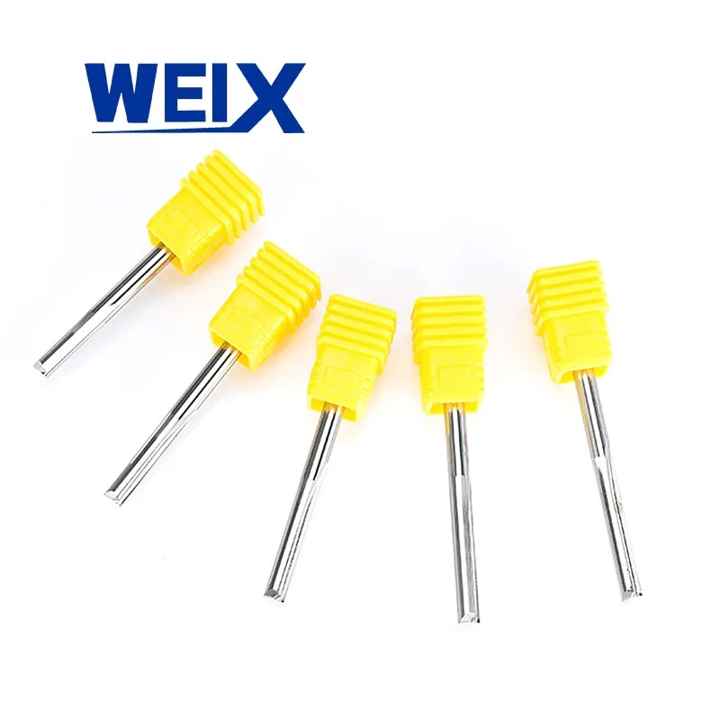 50%OFF Weix  manufacture carbide solid  double  flutes Straight Bits end mill for Wood Cutting