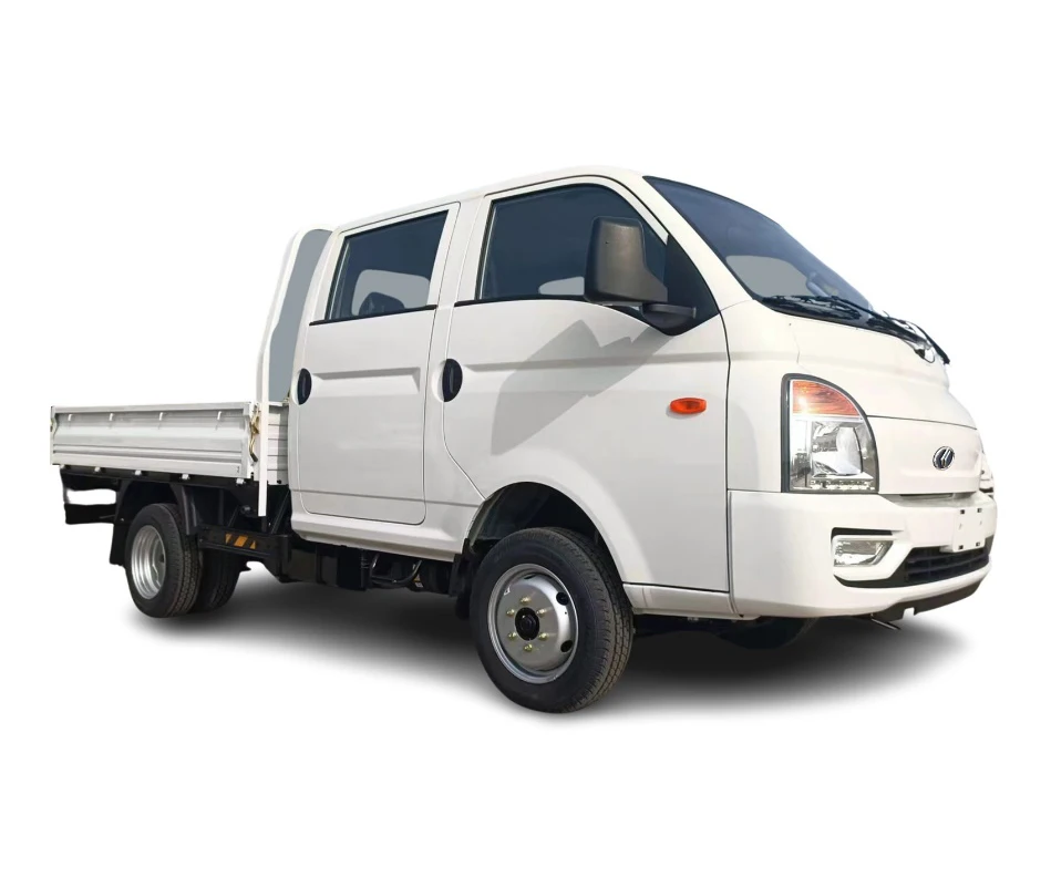 2ton loading capacity Mini Diesel Truck double cabin pickup truck