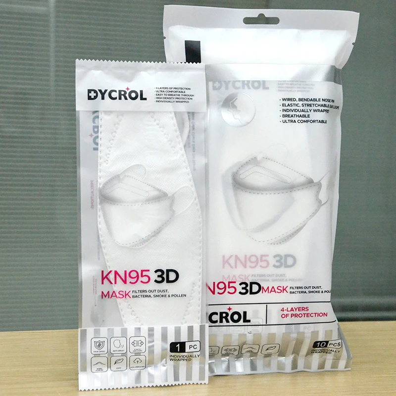 DYCROL 3D KN95 маска в форме рыбы с двойной нетканой