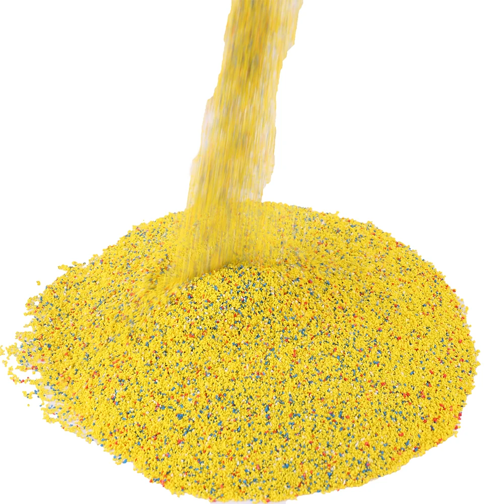 Resin sand supplies various colors of resin sand plastic sand
