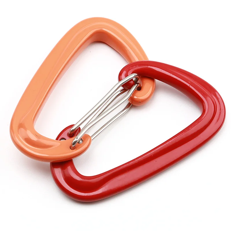 Outdoor keychain hooks  product  aluminum alloy carabiner 3KN snap hooks for hammock hooks