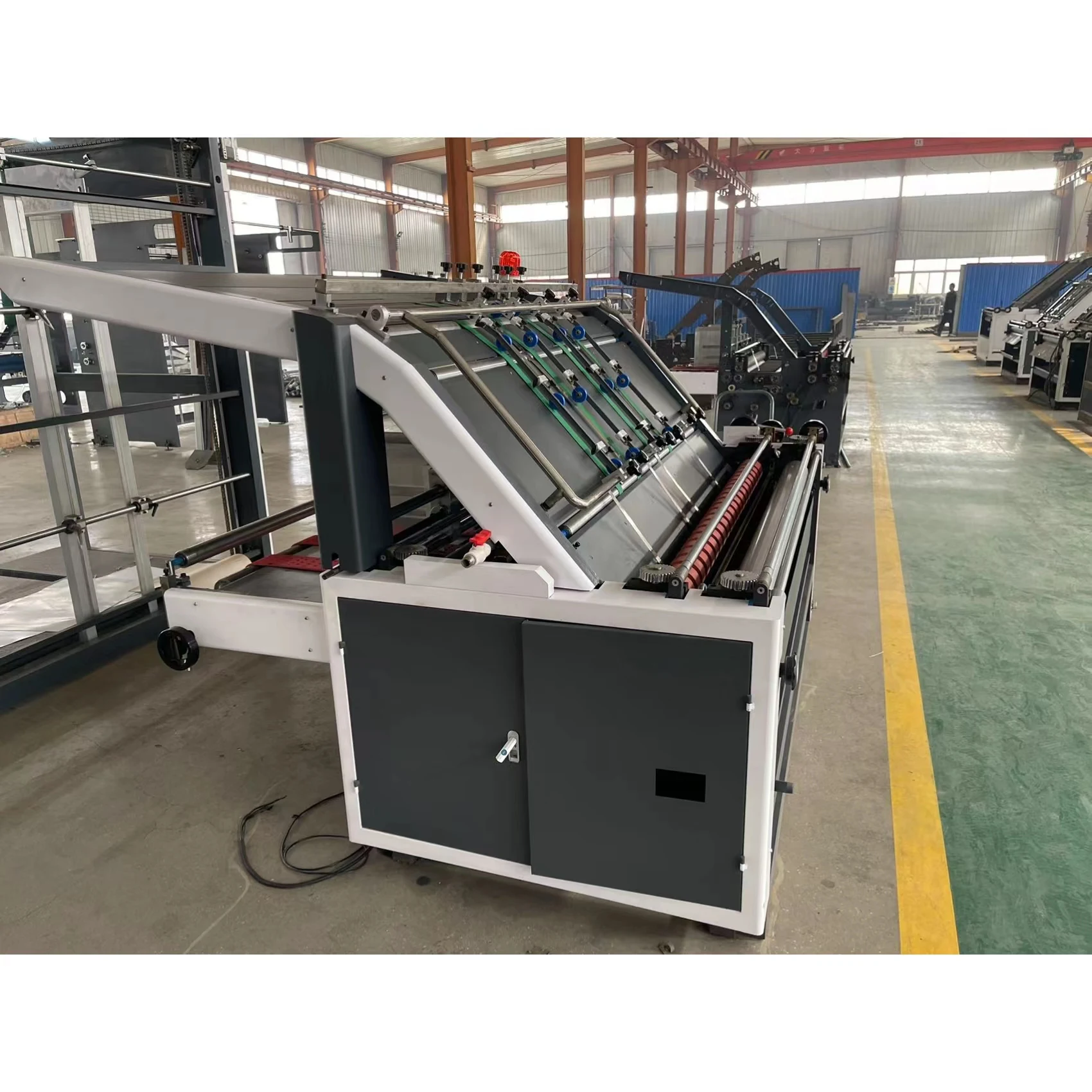 Semi-Automatic Carton Single Facer Flute Board Laminating Machine,Wide Format Laminator