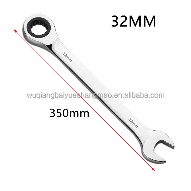High quality 8mm-32mm repair wrench Quick ratchet wrench Open end combination wrench