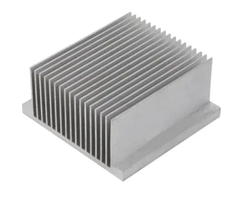 Extruded aluminum heat sink with cnc machining