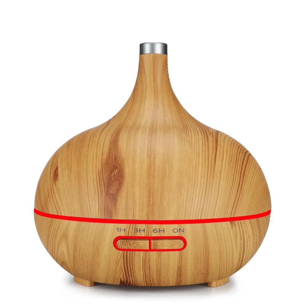Wholesale High Quality Ultrasonic Electric Wooden Aroma Oil Diffuser Wood Aromatherapy Diffuser Machine