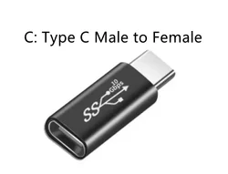 10 Gbps USB 3.1 Type C Male to Male Female to Female  Converter  Data  OTG Adapter Converter