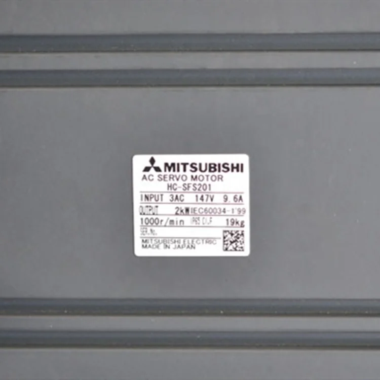 Mitsubishi AC Servo Motor HC-SFS201 Industrial Automation