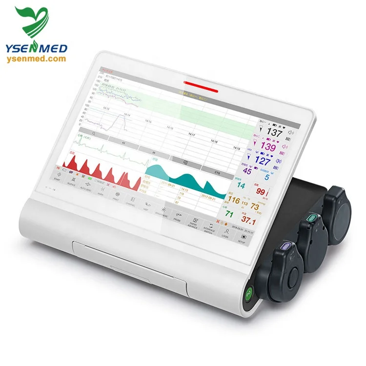 Edan F15 Fetal monitor machine Ysenmed wholesale edan fetal monitor cardiotocography CTG ctg machine maternal fetal monitor