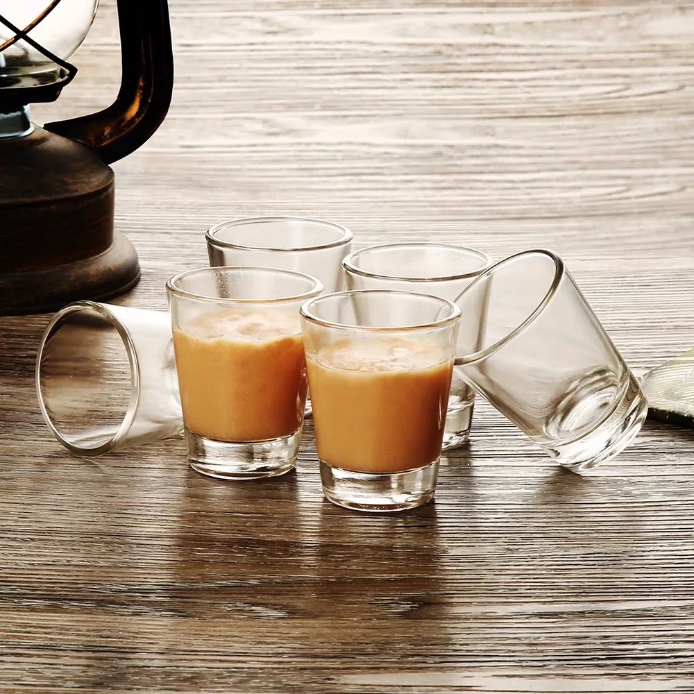 Tequila shot glasses Heavy Base Glass Cup Tumbler coffee shot glass Beer Wine Whiskey drinking shot glasses souvenir