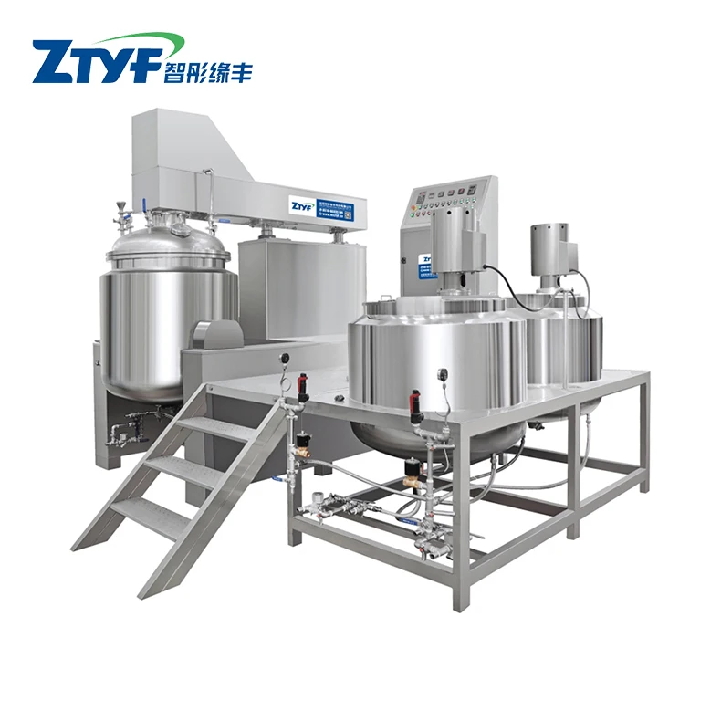 Вакуумный гомогенизатор используется для того чтобы произвести сливочный сыр