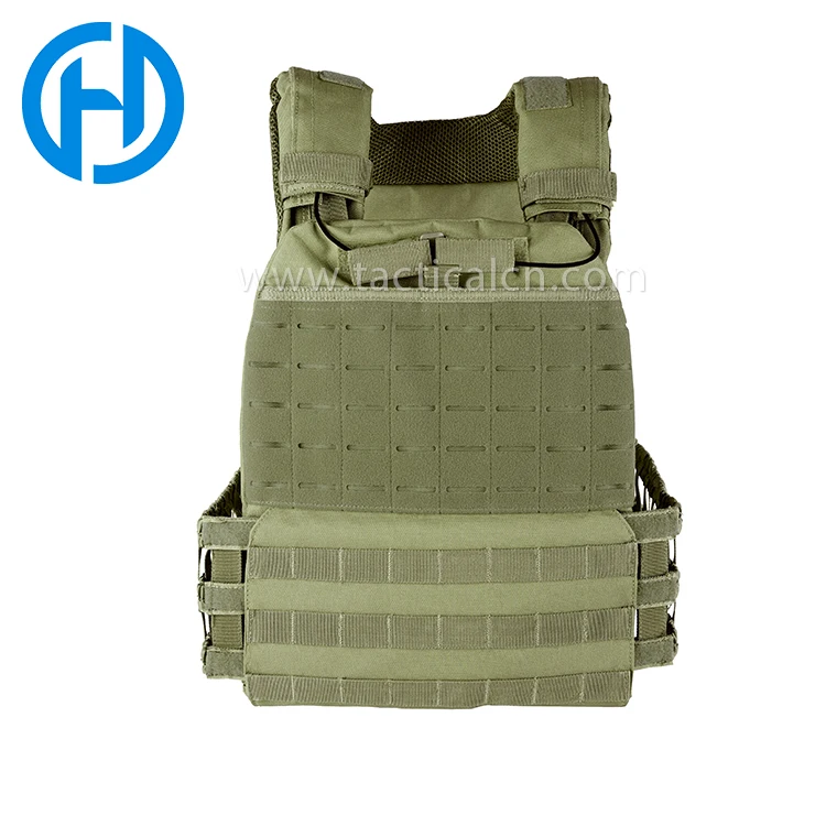 Hot Sale Tactical Vest Weight Plate Carrier Vest Laser Cut Molle Vest
