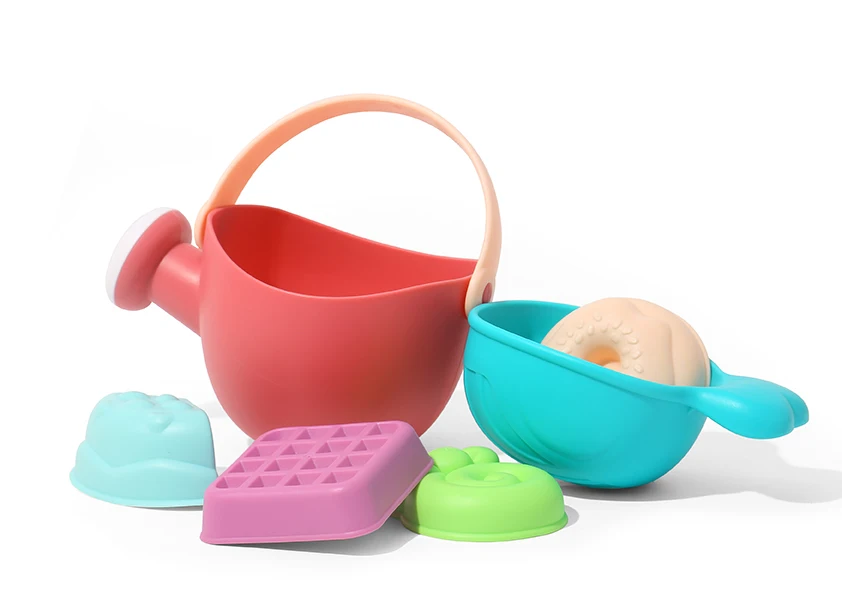 Summer Plastic Play Sand Set Water Tool Outdoor Baking Eco-friendly Beach toys for kids with mold