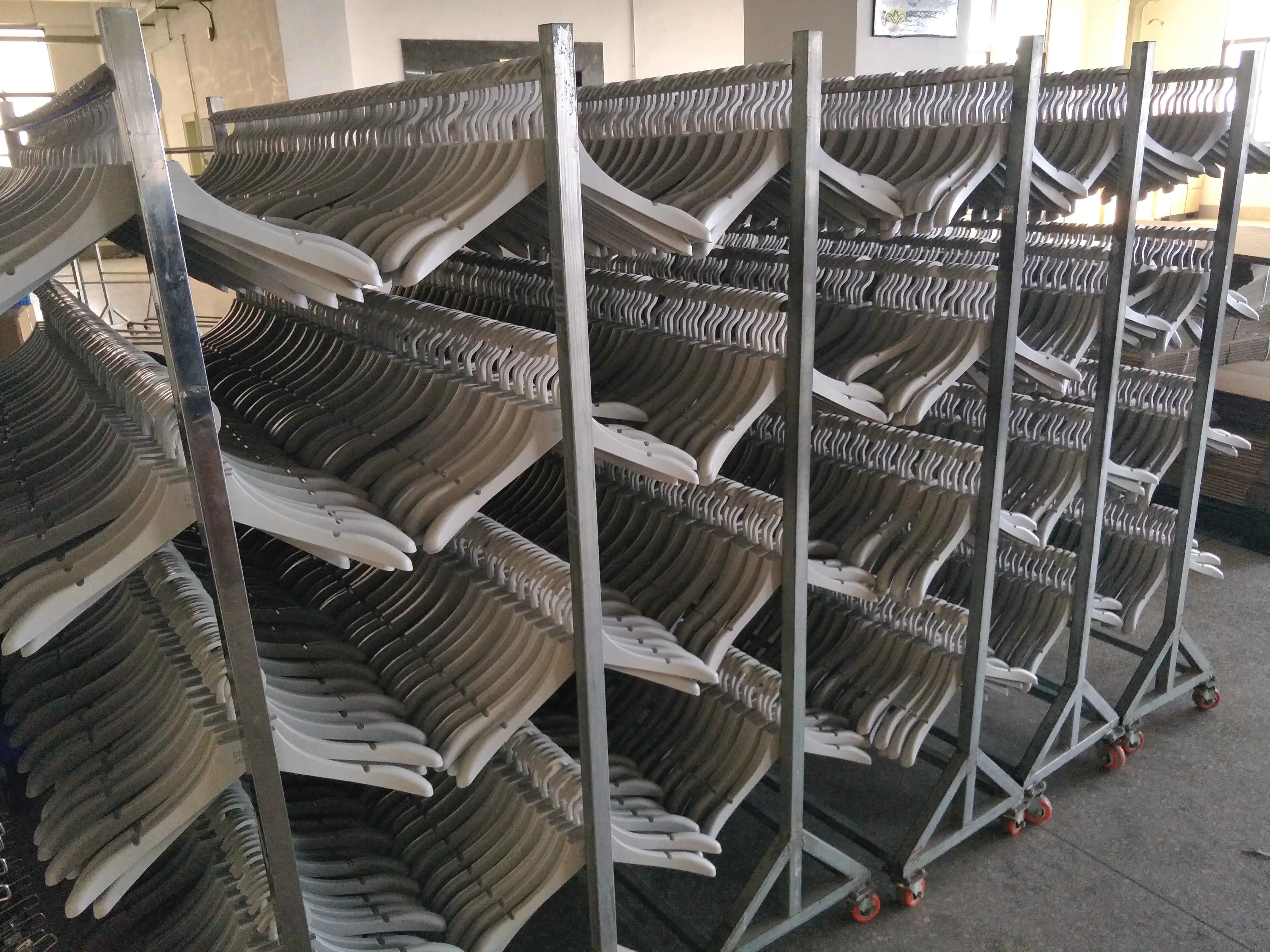 
Eco-friendly Degradable / Biodegradable Plant Fiber / Plastic / Hanger For Garment Display / clothes 