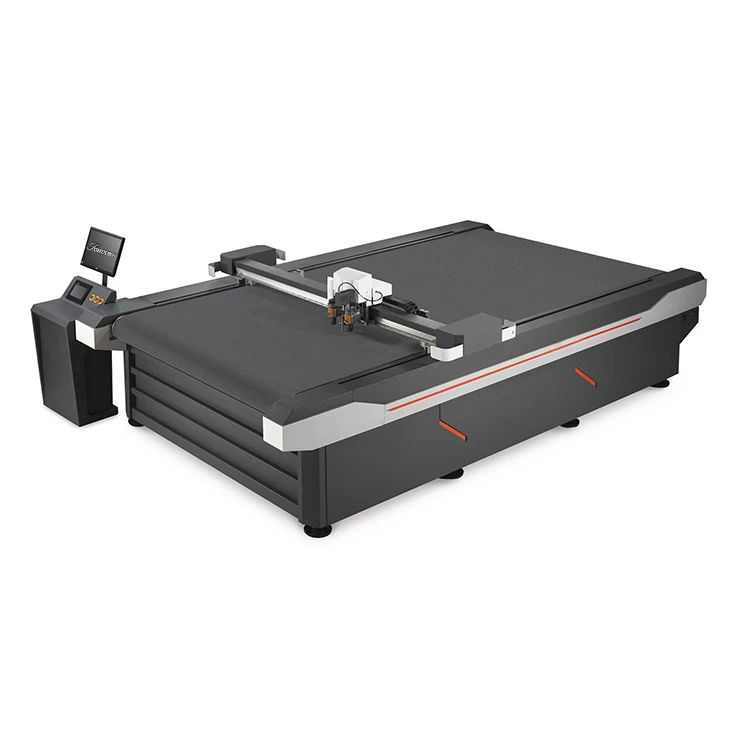High End CNC Flatbed Cutter Digital Automatic Knife Cutting Machine