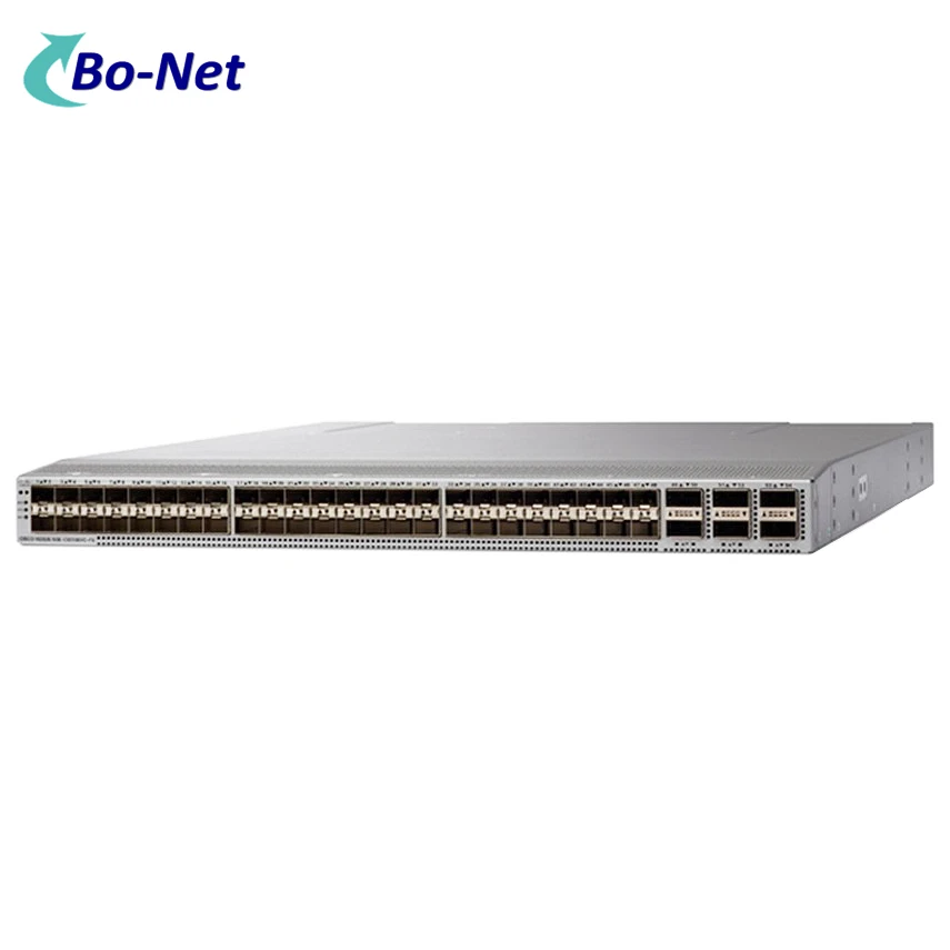 Используемый N9K-C93180YC-FX 100g переключатель 10G SFP + с лицензией N9K-C93180YC-EX замене Nexus 93180-YC N9K