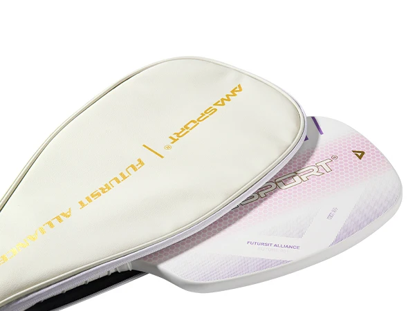 2024 New Arrival Large Sweet Spot Noise-Reducing Color-Changing Tech Custom Carbon Fiber PPG Thermoform Pickleball Paddle