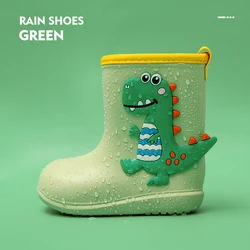 Cheerful Mario 2022 new style children rain boot kids safety rain shoes waterproof baby warm unisex decorative stock