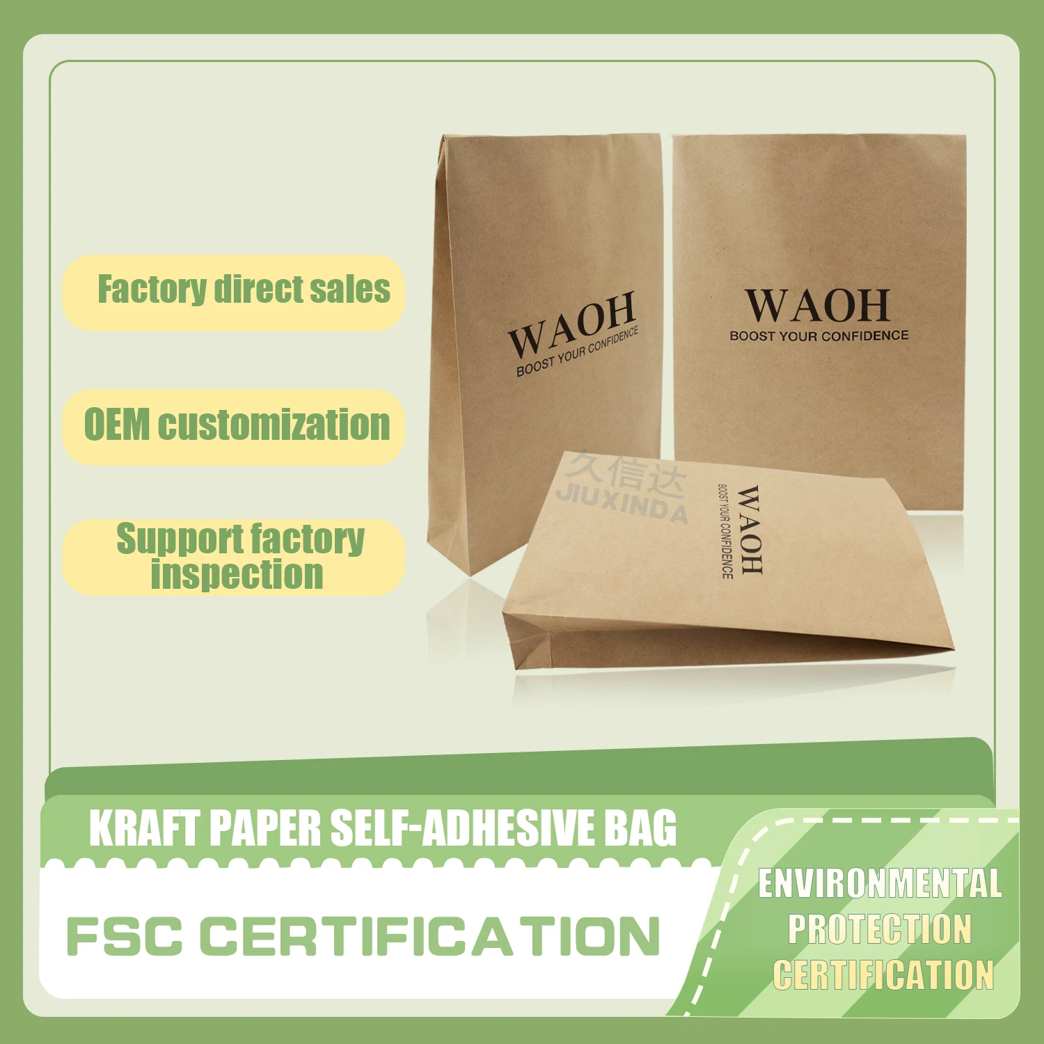 Courier Mailing Bag Custom Printed Shipping Envelope Poly Mailer Plastic Pink Purple  Nice White Customized