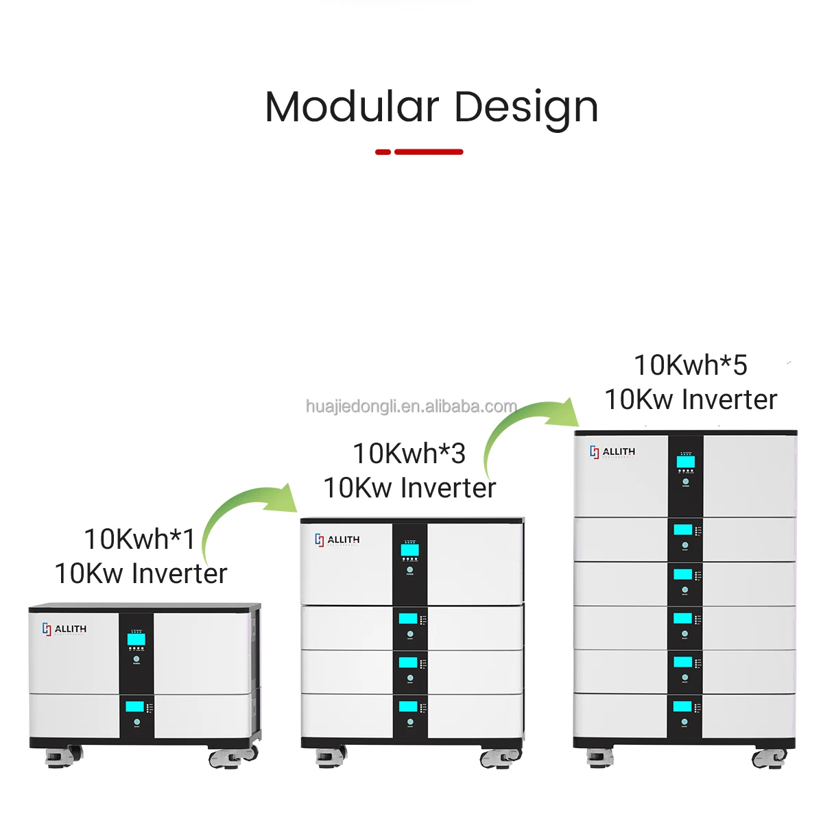 20Kwh 50Kwh 10Kwh Modular battery 48V 100Ah 200Ah Lithium LiFePO4 Energy Storage Battery All In One Inverter And Battery