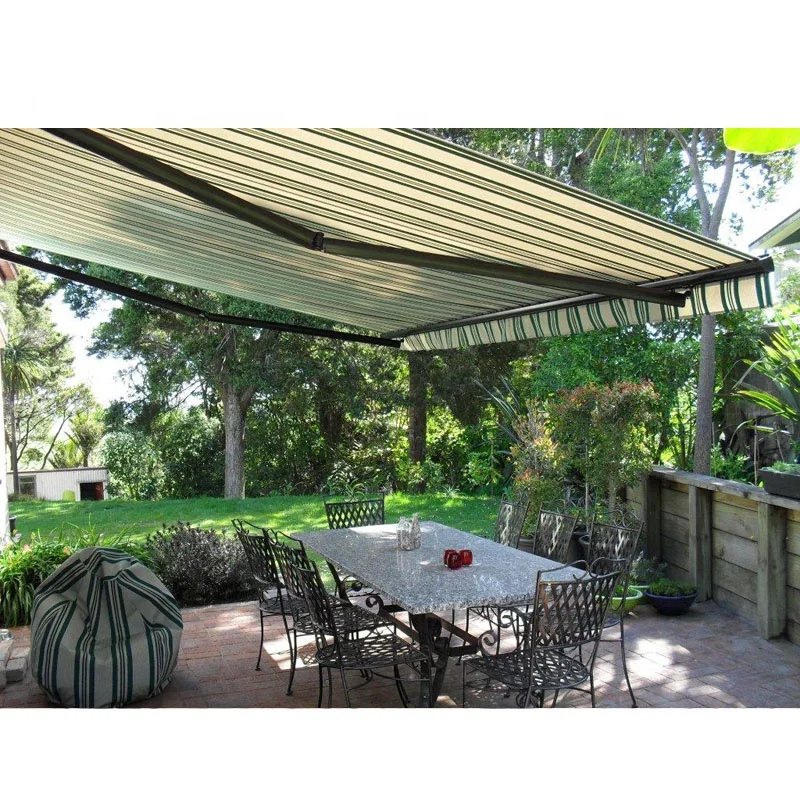 Заводской поставщик, полезный 4 м ручной выдвижной окно без кассеты, железный тент