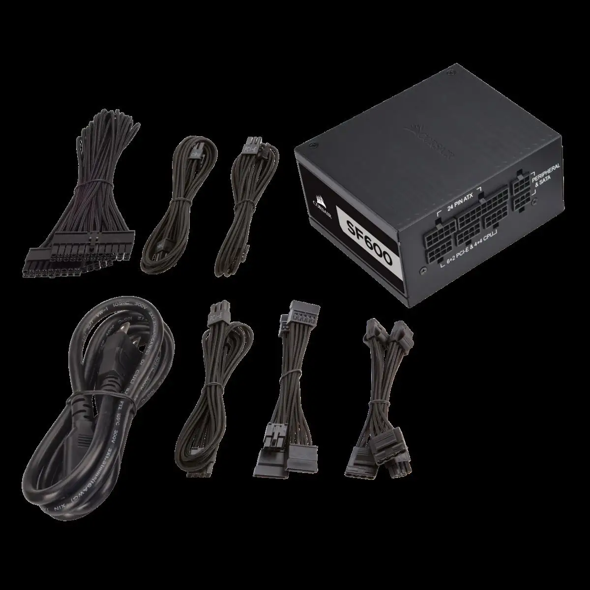 SF Series SF600 600 Вт 80 PLUS Платиновый Сертифицированный компьютерный блок питания, высокая производительность SFX PSU (CN)