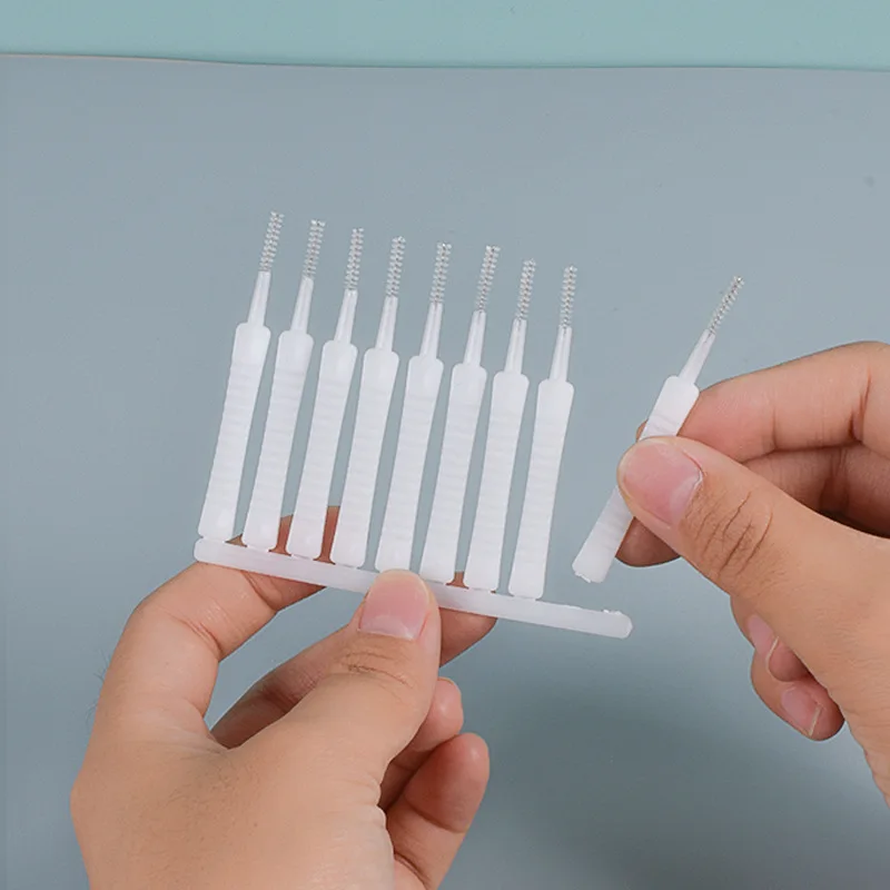 Mini Small Plastic Hand-Design Shower Hole Bathroom Shower Head Washing Anti-clogging Cleaning Brush For Kitchen Toilet