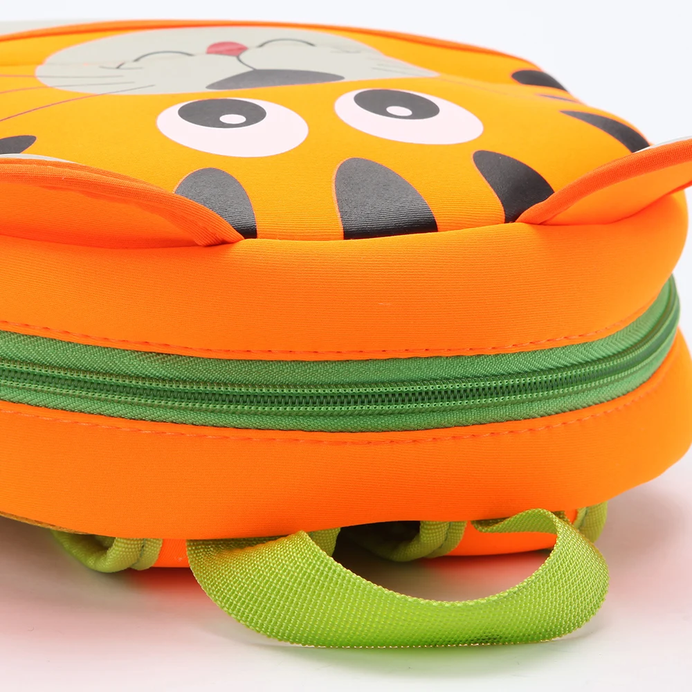 New Design Custom Neoprene Cute Cartoon 3D Kids Zoo Animal Backpack For Kids
