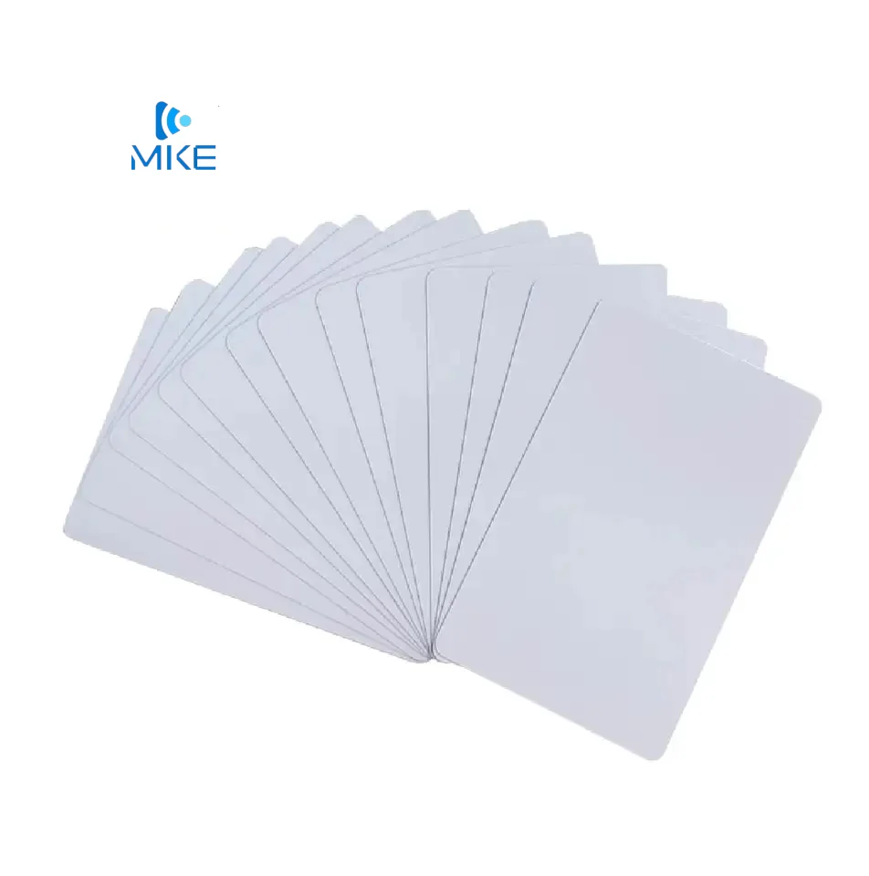 blank pvc card 4428 contact chip membership card