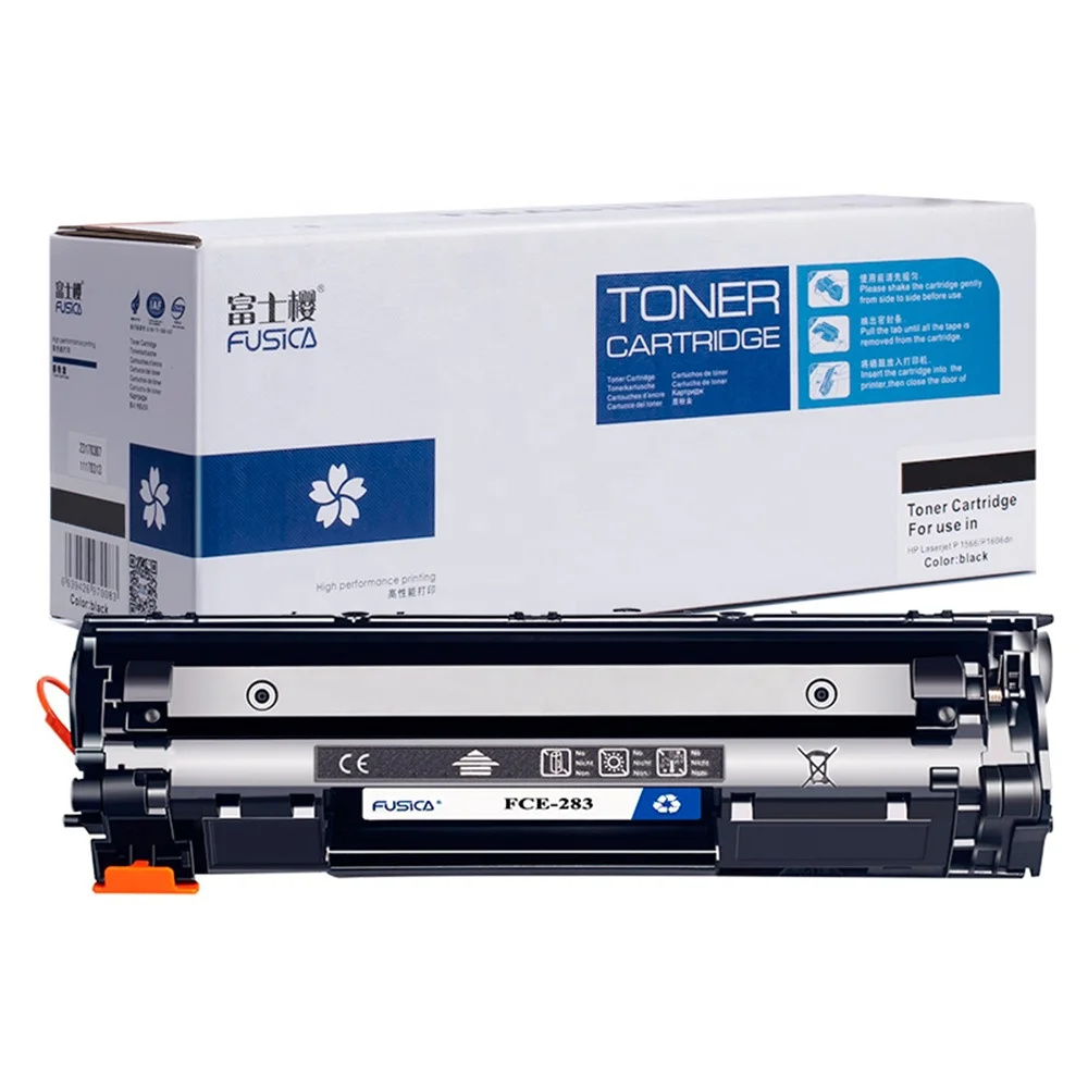 Fusica оптовая продажа премиум совместимый Q2612A 2612A LaserJet 1010 1018 1020 черный лазерный тонер-картридж для принтера HP