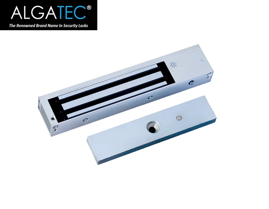 ALGATEC 600lbs Electromagnetic Lock With Timer & Buzzer- Single Surface Series