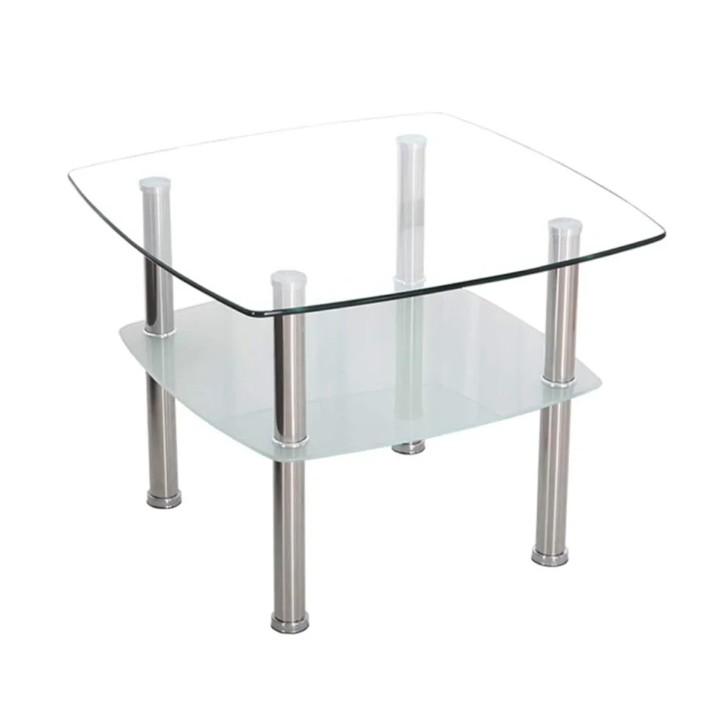 Wholesale Cheap Tempered Glass Table Top Glass Coffee Table Top For Home Decoration Smart Glass Side Table For Bedroom