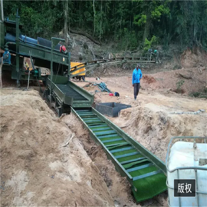 100t Per Day Gold Refining Machine Alluvial Gold Mining Machine Complete Gold Washing Mining Machine