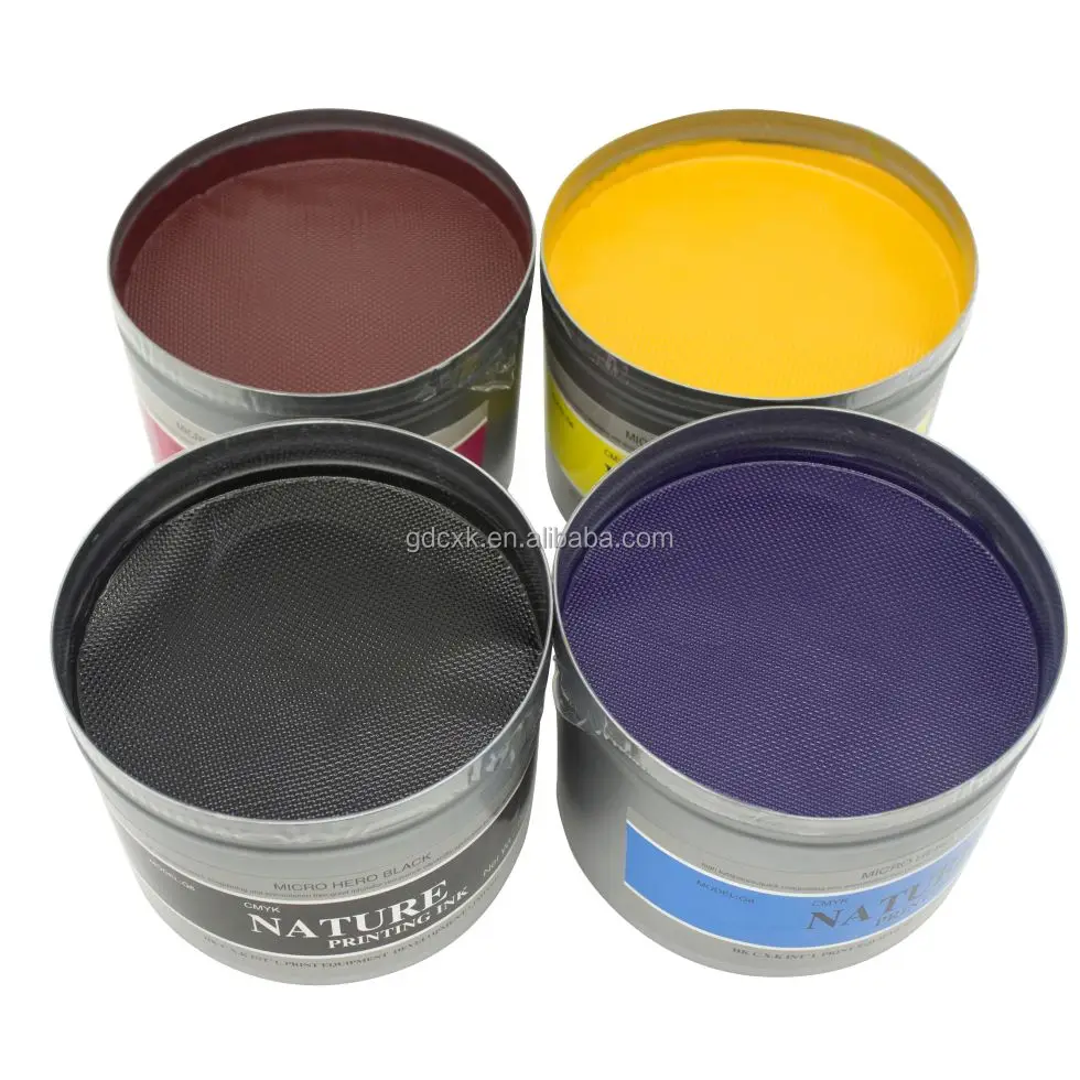 CXK-12 Glossy Ink High Concentration Offset Printing Ink UV Ink