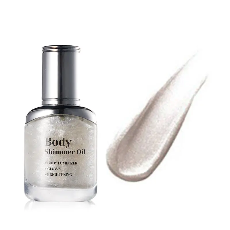 Wholesale Private Label Long Lasting Highlight Makeup Shimmering Glitter Liquid Highlighter Bronze Body Shimmer