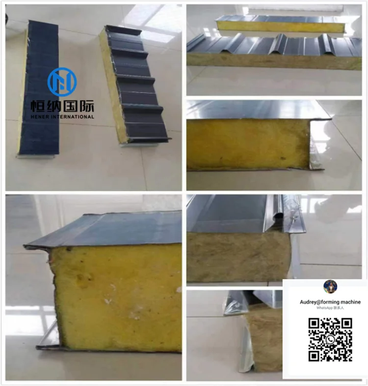 Sandwich Roof Wall Panel EPS Panel product line roll forming machine