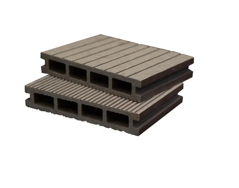 HDPE Anti-UV  WPC  plastic composite Decking outdoor engineered laminate flooring